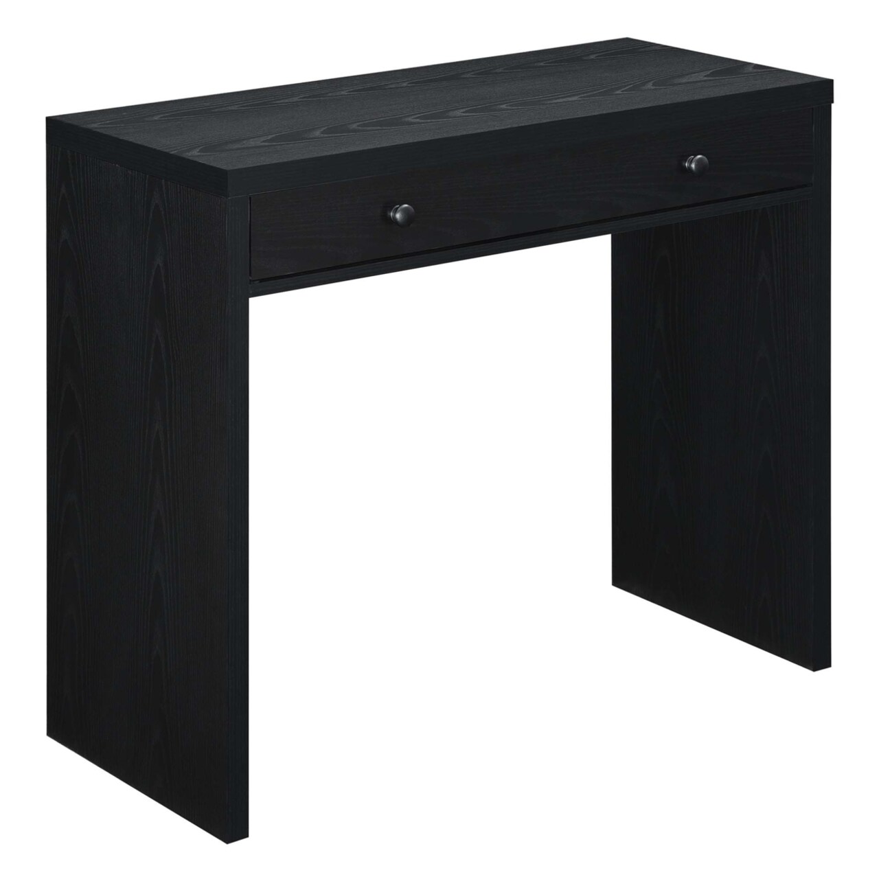 Convenience Concepts Northfield 36 inch Desk with Drawer, Black